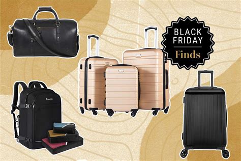 black friday luggage on sale.